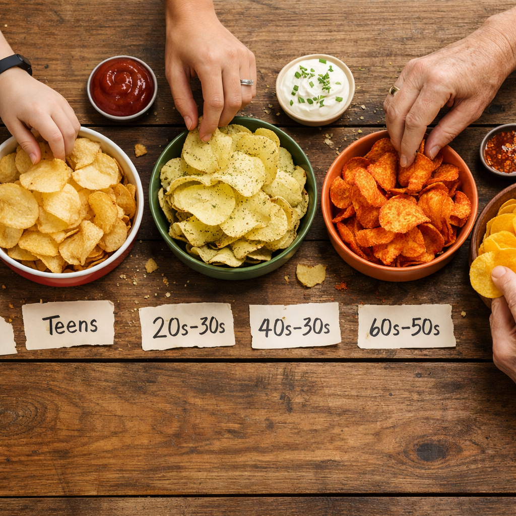 2026 Snack Trends: Favorite Chip Flavors Across Every Age Bracket