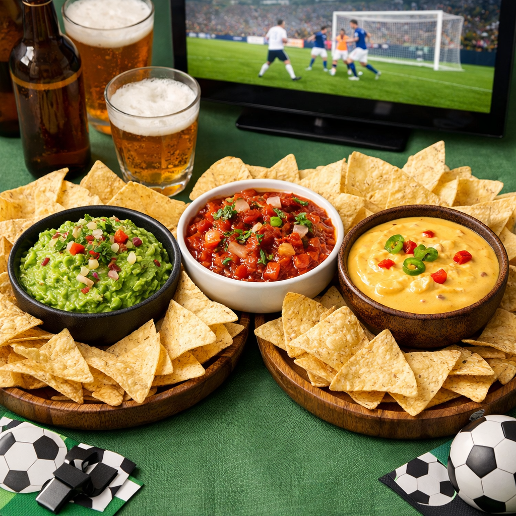 Best Chip and Dip Combos for a FIFA Watch Party
